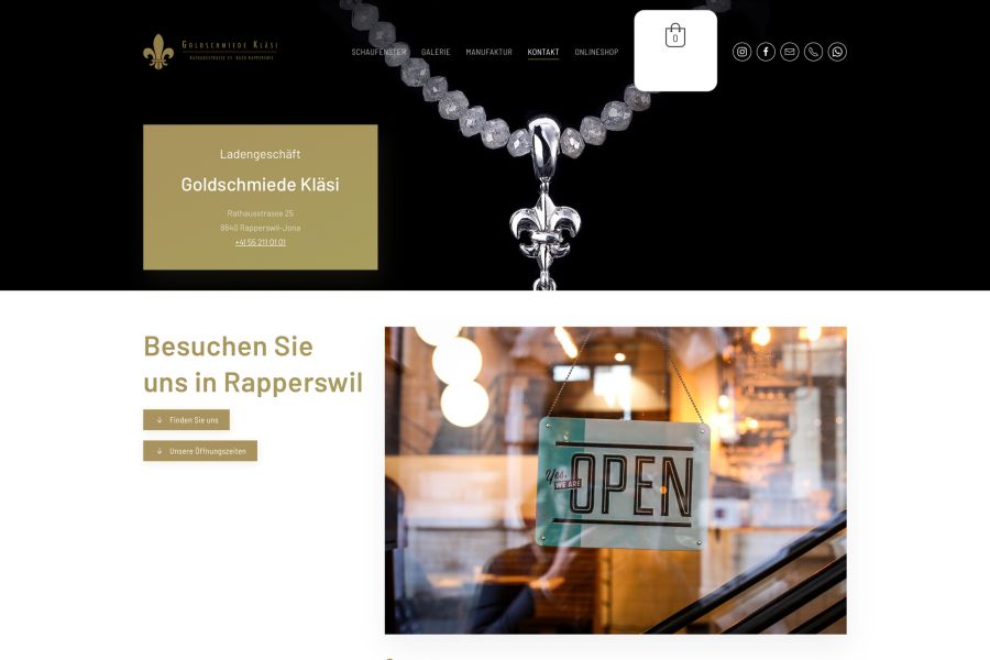 GOLDSCHMIEDE-KLAESI-OEFFNUNGSZEITEN