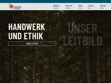 HOLZBAU-METTLEN-LEITBILD