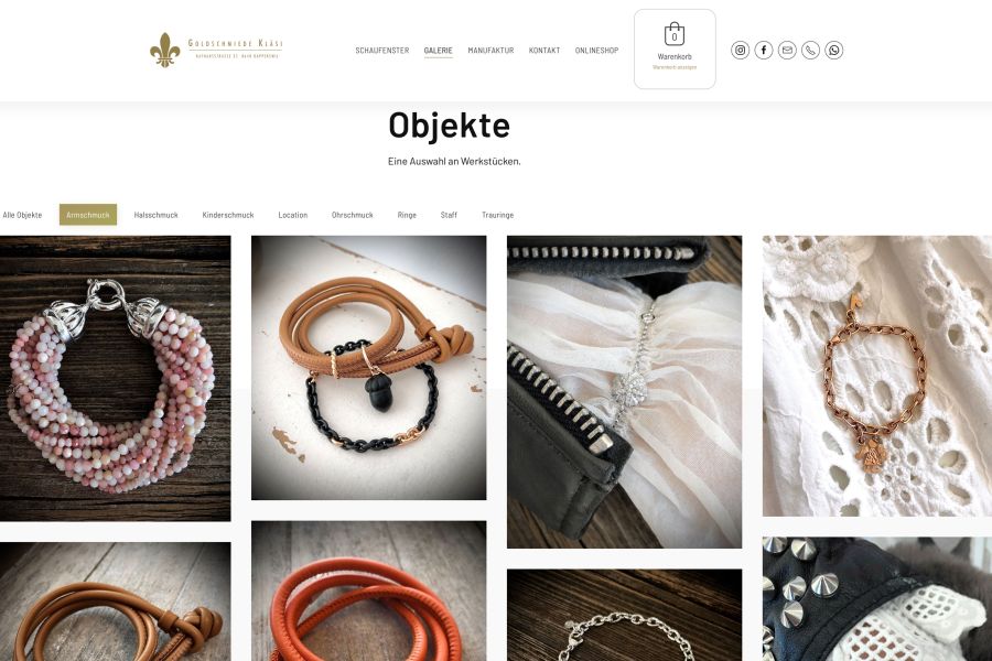 GOLDSCHMIEDE-KLAESI-OBJEKTGALERIE