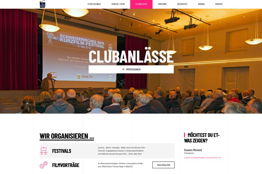 WALDER-AMATEURFILMER-CLUBANLAESSE