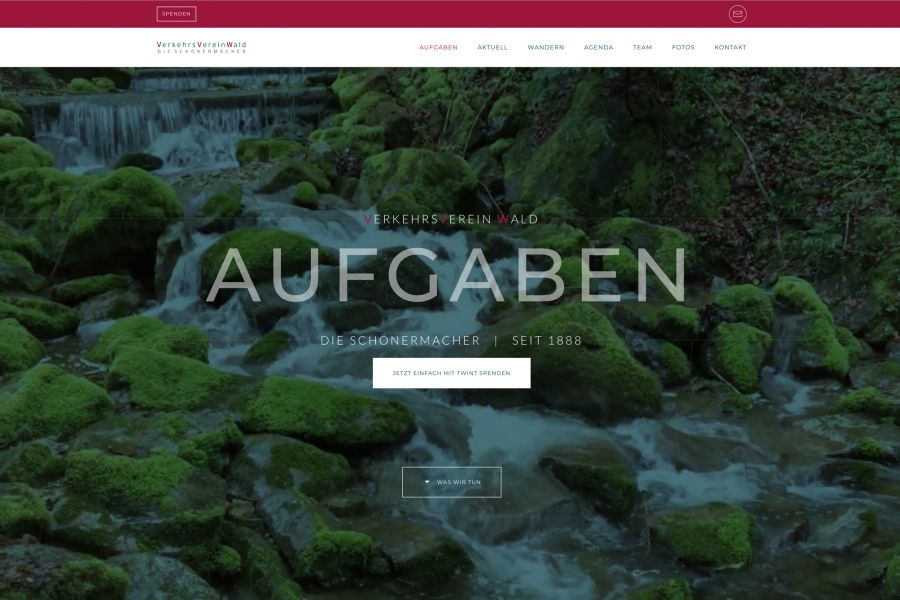 VERKEHRSVEREIN-WALD-AUFGABEN